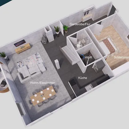 Апартаменты Sunset Club - Loft - 155 M2 Sichtbeton - Zentral