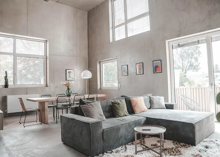 Appartement Sunset Club - Loft - 155 M2 Sichtbeton - Zentral *