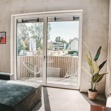 Apartment Sunset Club - Loft - 155 M2 Sichtbeton - Zentral Memmingen