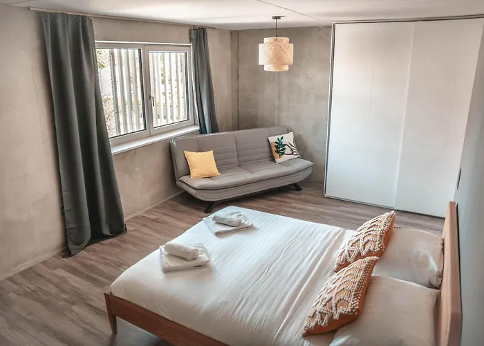 Sunset Club - Loft - 155 M2 Sichtbeton - Zentral Lejlighed *